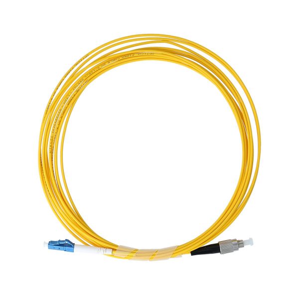 BlueOptics Simplex LWL Patchkabel LC-UPC/FC-APC Singlemode 50 Meter