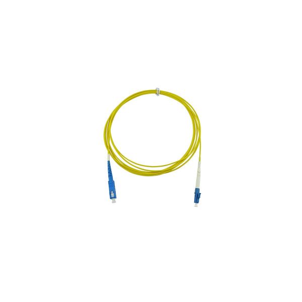 BlueOptics Simplex LWL Patchkabel LC-UPC/SC-UPC Singlemode 50 Meter