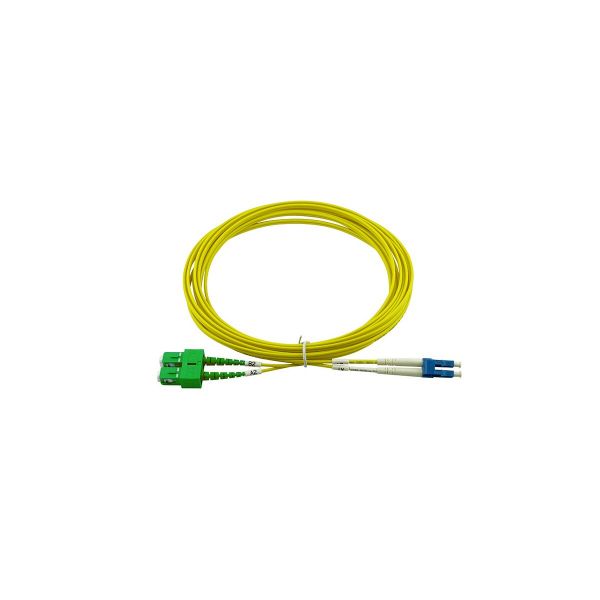 BlueOptics Duplex LWL Patchkabel LC/UPC-SC/APC Singlemode 5 Meter