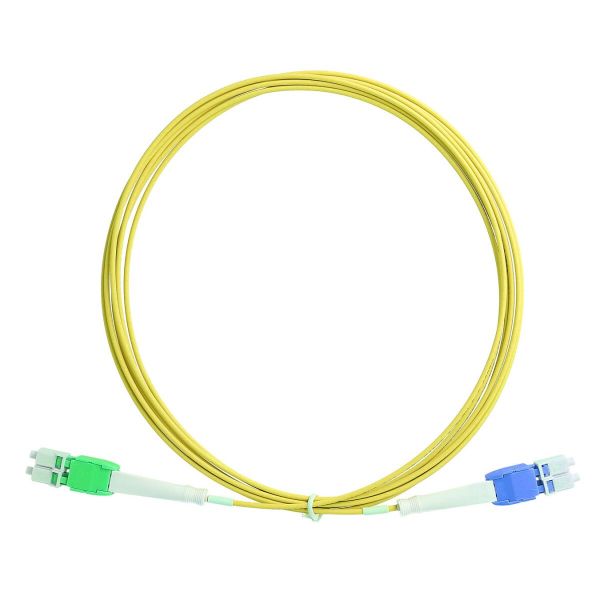 BlueOptics Duplex LWL Patchkabel LC/APC Uniboot-LC/UPC Uniboot Singlemode 2 Meter