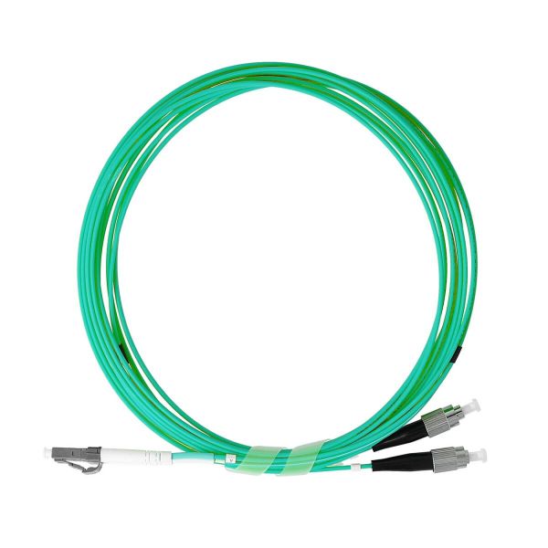 BlueOptics Duplex LWL Patchkabel LC-FC Multimode OM3 7.5 Meter