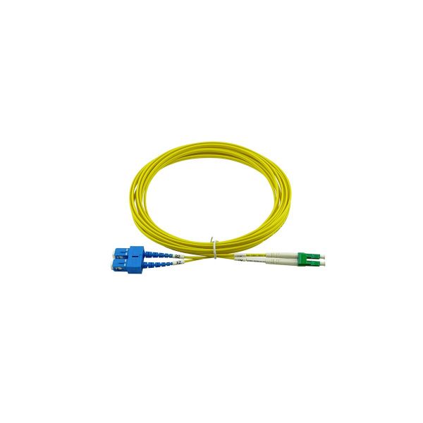 BlueOptics Duplex LWL Patchkabel LC/APC-SC/UPC Singlemode 2 Meter