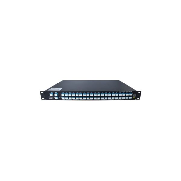 BlueOptics DWDM Multiplexer Racklösung, 40-Kanal, Singlemode, 1HE