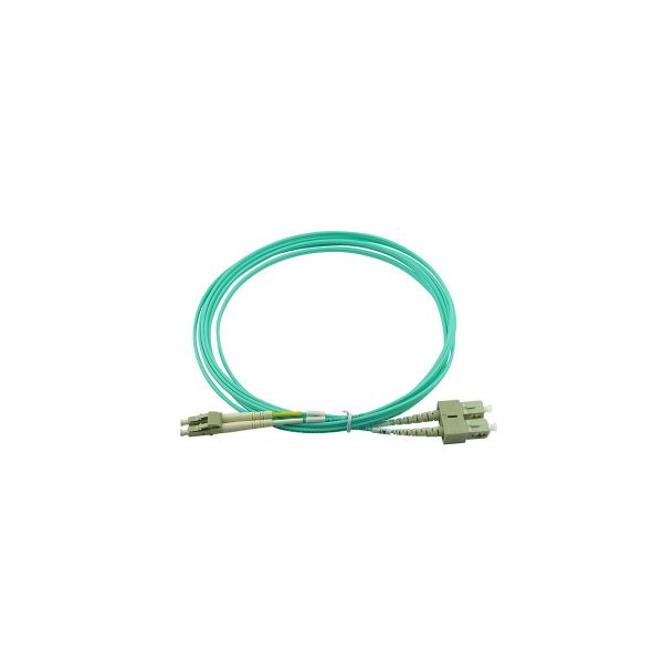 Cisco CAB-OM3-SC-LC-50M kompatibles LC-SC Multimode OM3 Patchkabel 50 Meter