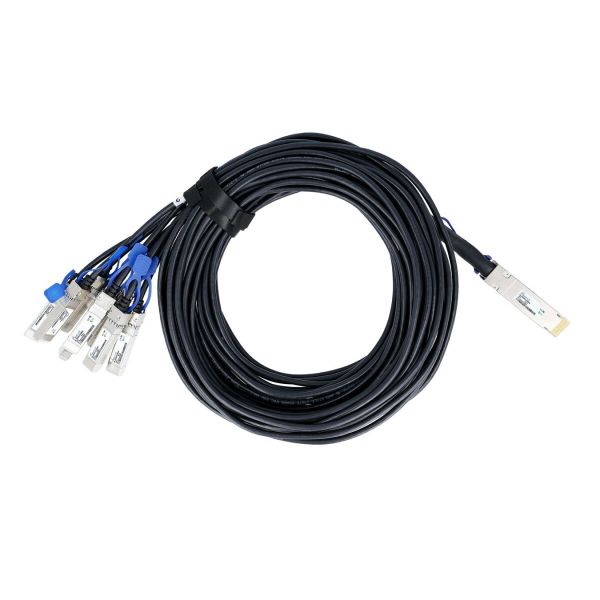 BlueLAN Direct Attach Kabel 400GBASE-CR8 QSFP-DD/8xSFP56 3 Meter