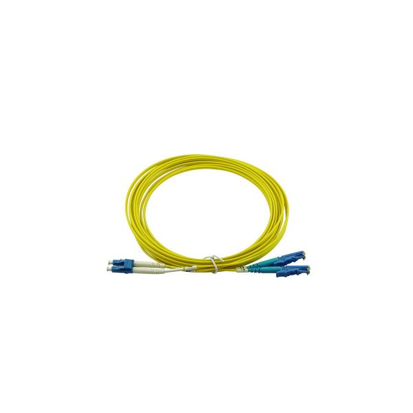 BlueOptics Duplex LWL Patchkabel LC-UPC/E2000-UPC Singlemode 0.5 Meter