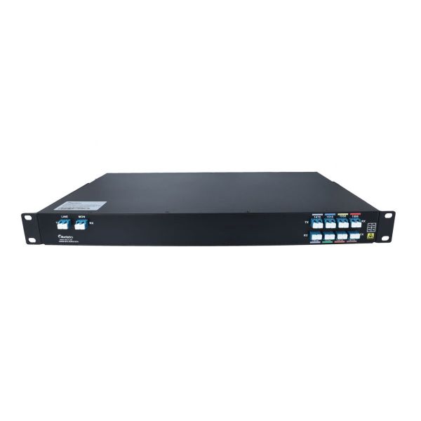 BlueOptics CWDM Multiplexer Racklösung, 8-Kanal, Singlemode, 1HE 1270nm bis 1450nm LC/UPC LC/UPC