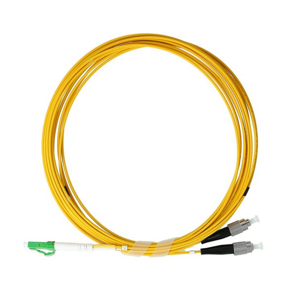 BlueOptics Duplex LWL Patchkabel LC-APC/FC-APC Singlemode 30 Meter