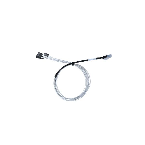 BlueLAN internes MiniSAS Hybrid Kabel SFF-8087/4x SATA 80cm